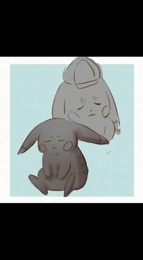 しわしわピカチュウ【イラストメイキング】