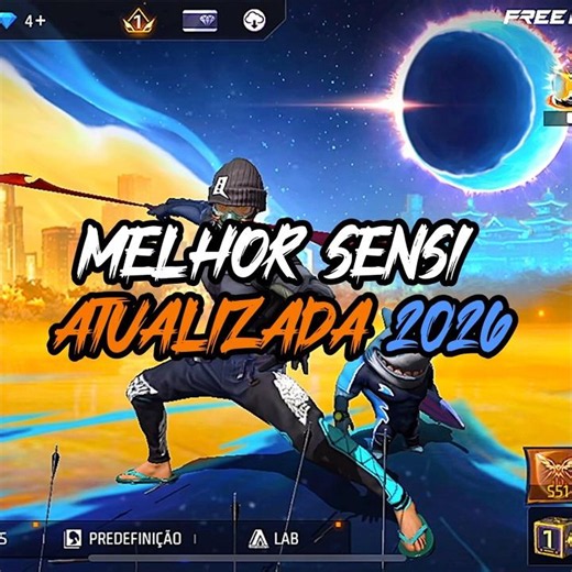 SENSI ATUALIZADA 2026 🎯 NOVA ATUALIZAÇÃO! a MELHOR SENSIBILIDADE COM E SEM DPI PARA SUBIR CAPA!!