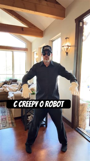 My grandpa robot went Beastie Boys dance spectacular #dance #robot #fyp