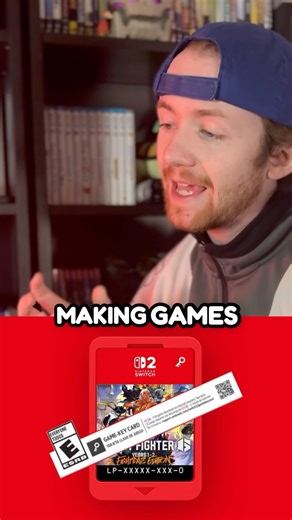 Nintendo Explaining Switch 2 Key Cards