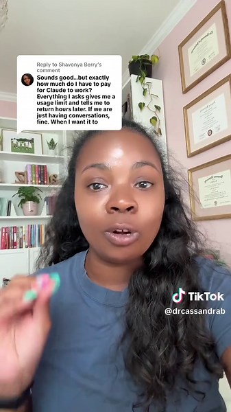 Replying to @Shavonya Berry Claude does have a nonprofit discount you can get it for eight dollars a month per user and there’s a minimum of two users so essentially it’s $16 a month. I highly recommend if you’re not working for a profit you’re just using this for your own business or personal use to try out the paid sub subscription see the quality of the outputs that you’re getting and determine determined whether or not it makes sense for you to continue the subscription but it’s definitely a