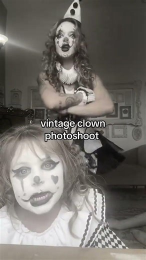 what started it all clowngirl horrortok fypviral photography... #Shorts #cadencebrittiney