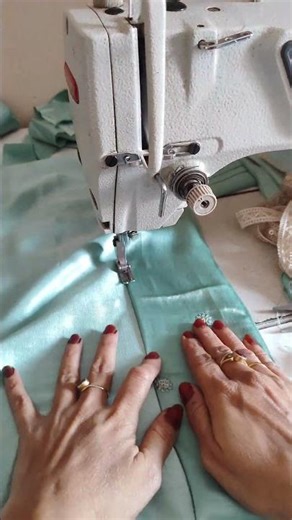 attach panel with lace