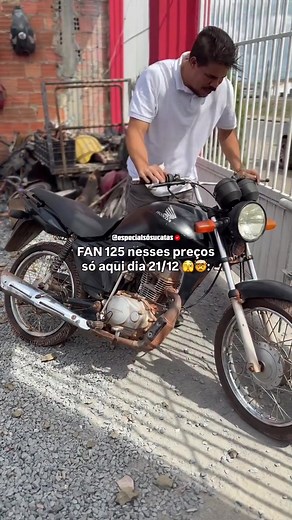 Honda Fan 125 em Lagarto/SE - Dia 21/12 (CNPJ)