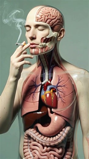 Inside the Human Body: Effects of Smoking Explained in 3D Animation
