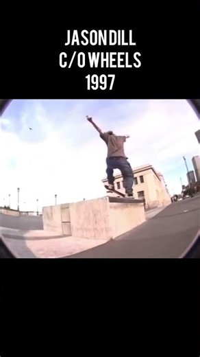 Jason Dill riding for C/O Wheels in the streets of San Francisco, 1997. #JasonDill #97 #SF #skate