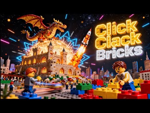 Click Clack Bricks | Kids love this | Lego Inspired Song | #kids #lego