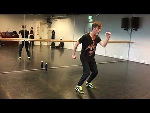 Janet Jackson's Rhythm Nation (2 min version) - Dance tutorial video (with counts part 1/4)