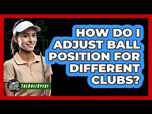 How Do I Adjust Ball Position For Different Clubs?