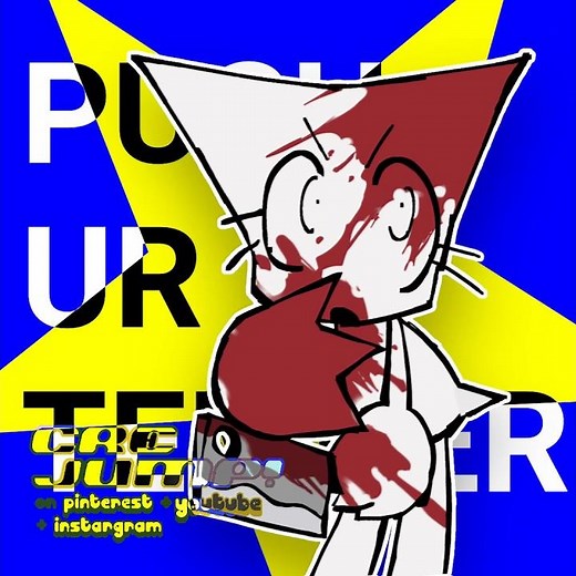 PUSH UR TEMPER! meme #alightmotion #femtanyl #token #animationmeme #pushurtemper