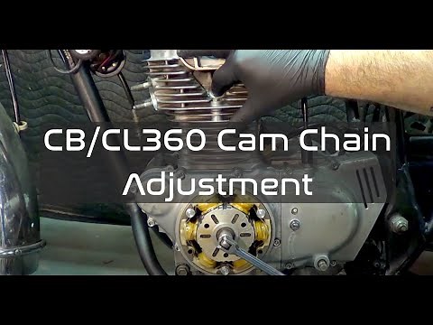 Honda CB360 Cam Chain Adjustment