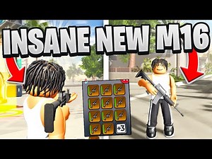 I TESTED THE INSANE NEW M16 ASSAULT RIFLE IN ROBLOX BLOCKSPIN (NEW BEST GUN)