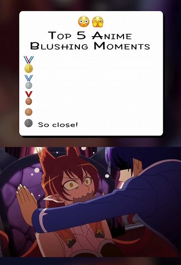 Top 5 Anime Blushing Moments 😳🫣 #Anime #animefan #animescene #animefyp