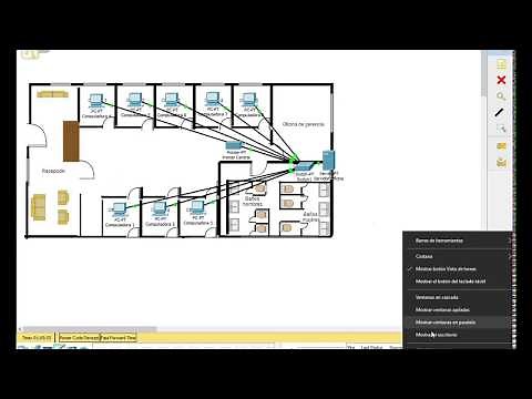 Configuracion de Red LAN en la oficina con Cisco Packet Tracer