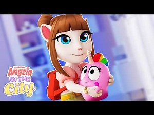 Getting Ready for School ⏰ Talking Angela: In The City | LIVE Cartoons for Kids