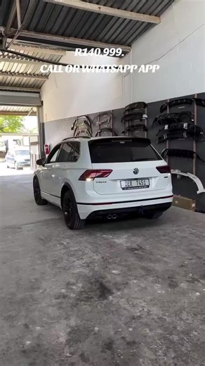 Freshly bagged Tiguan Rline😍😍…cant wait to see her with the new wheels😍😍😍