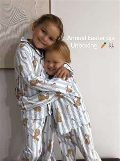The Bulmer family annual Easter pjs locked in 🐣 🥕 🐰 @target