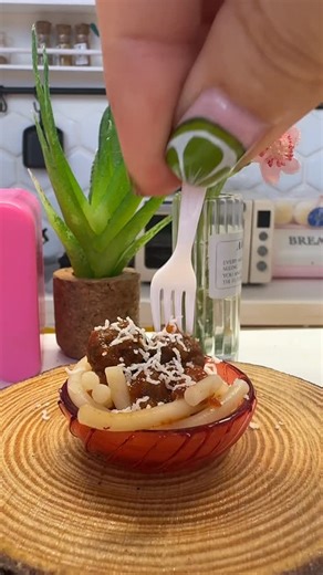 Mini Bakes | A timeless classic, reimagined in miniature. Spaghetti and meatballs, paired with a rich tomato, garlic, redwine and chili sauce finished... | Instagram