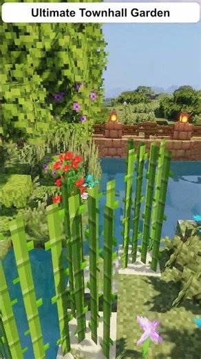 Ultimate Townhall Garden #shorts