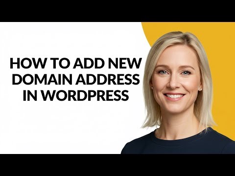 How to Add New Domain Address In Wordpress - Julia'sTutorials