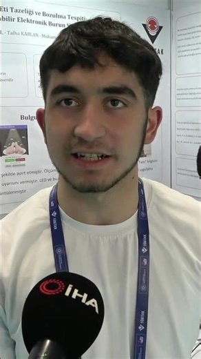 High school students in Bafra, Samsun, have developed a chicken meat freshness analysis device.