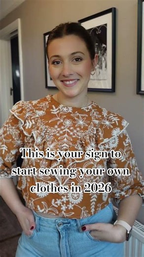 Start sewing in 2026! Follow along for sewing inspiration, pattern recommendations and tutorials 🧵