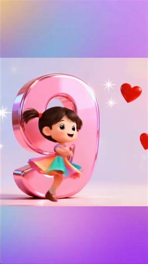 Learn Numbers in English for Kids 😍🌸