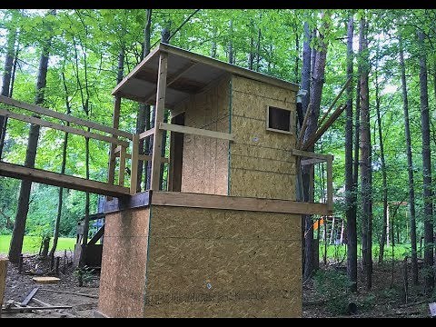 Backyard Fort Construction