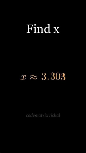 Infinite Geometric Series Trick 🔥 Fast Mental Math Concept #mathtrick #shorts #codematrixvishal #yt