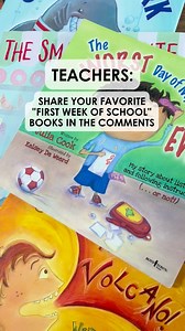 What books are on your first week of school lineup? 👩‍🏫📖We're always on the hunt for fresh ideas—drop your faves below!💡#backtoschoolreads #teacherbookrecs #classroomfavorites #teachingwithbooks #firstweekofschool #kidbooks #kindergartenreadalouds | Simply Kinder
