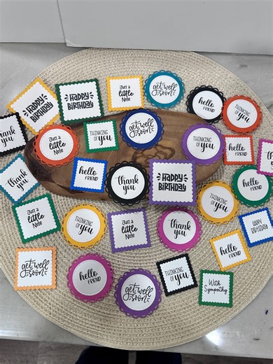 Variety Pack of Craft Sentiments | Card Making, Scrapbooking, Junk Journals, Birthday & Everyday Ephemera. Pastel, Primary or Mixed Set - Etsy