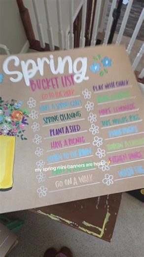 Exciting Spring Mini Banners for Custom Orders!