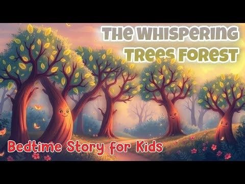 The Whispering Trees Forest 🌳🍎 | Bedtime Story for Kids | Educational & Calming Tale