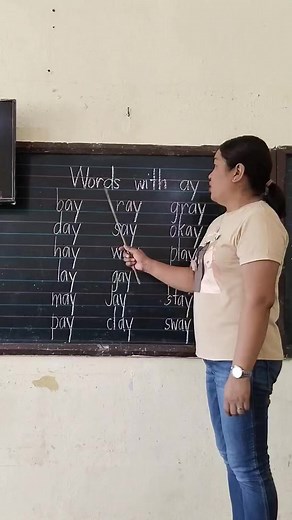 Words with ay /ey/ #reading #teacherjob #teacherlife #teacher #education #teacheranne | Teacher Anne