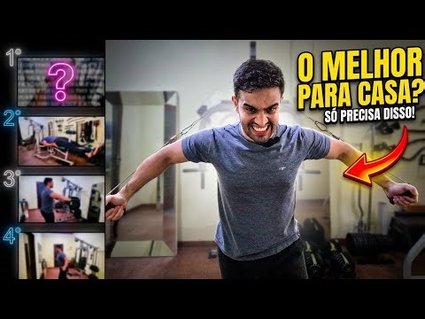 Minha Academia em Casa ficou MELHOR que as convencionais (Só 4 Itens!)