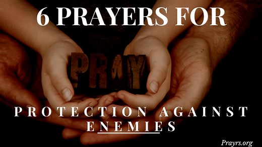 32 Powerful Prayers and Bible Verses for Protection Against Enemies - Prayrs