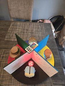 Custom Halloween Table Topper. Featuring Jason, Freddy, Michael Myers, and Chucky. - Etsy Australia