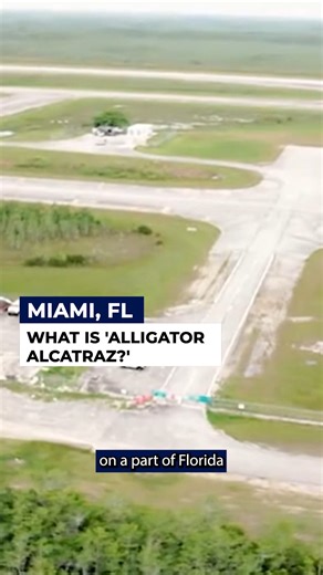 ALLIGATOR ALCATRAZ: Governor Ron DeSantis authorized the construction of an illegal immigrant detention center on a 30-square-mile property in the Everglades' swamplands of Miami–Dade County under an emergency order. READ MORE: bit.ly/4lxb9FK | FOX 13 News - Tampa Bay