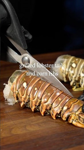Grilled Lobster Tails With Garlic Butter