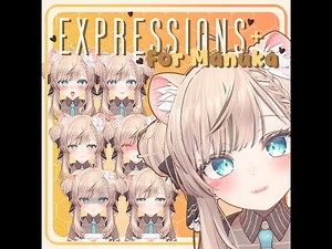 【マヌカ用】Expressions + for Manuka (available on Booth)