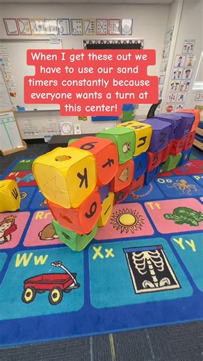Discover why Everything Blocks are a hit in our classroom! We manage turns at our favorite center with these foldable blocks using timers to ensure every student gets a fair chance to play and build. Check out these fantastic blocks at everythingblocks.com and use the code Jess20 to save 20%. | Preschool Vibes