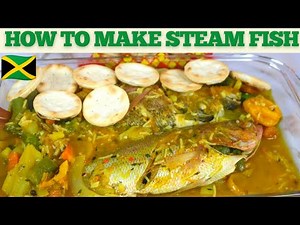 How To Make Jamaican Steam Fish Step By Step