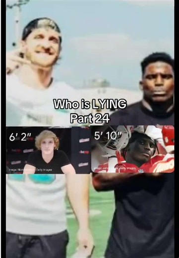 Logan Paul vs NFL Players: Who's Taller?