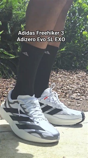 Adidas Men's Adizero Evo Sl Exo vs Adidas Freehiker 3 #adidasterrex #adidasrunning #youtubeshorts