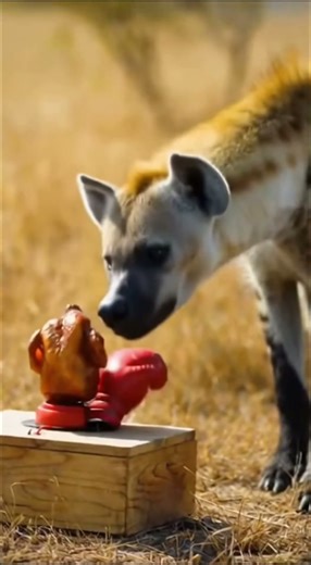 The Bait is the Trigger! Watch the Chimp's Clever Spring-Loaded Punch Trap.#chimpanzee #funny #cute