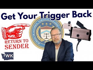 So This Is How You'll Get Your Trigger Back.