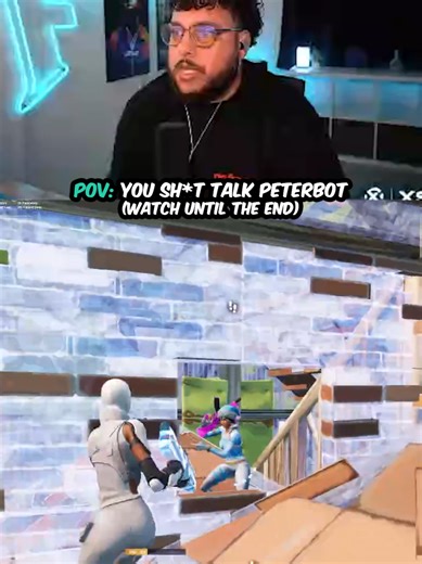 this didn't end well 😱🤫 #faxuty #fncs #globals #peterbot #clipped | peter bot