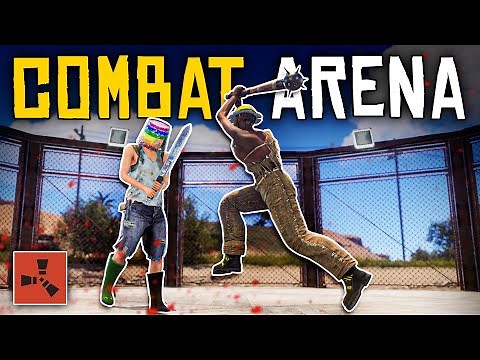 Running a FIGHTING ARENA for RUST PLAYERS - Rust Shop Roleplay
