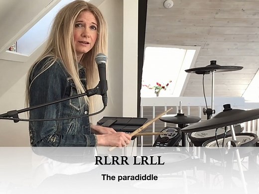 【架子鼓教程】RLRR LRLL手法拓展的节奏及填充part 1