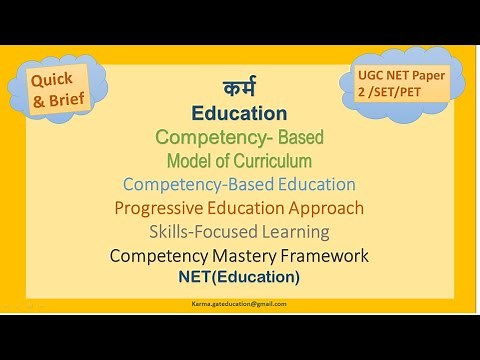 5.b Competency-Based Model of Curriculum|Mastery Oriented Progression|Competency Based Learning